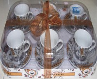 Jogo de Xicaras de porcelana 